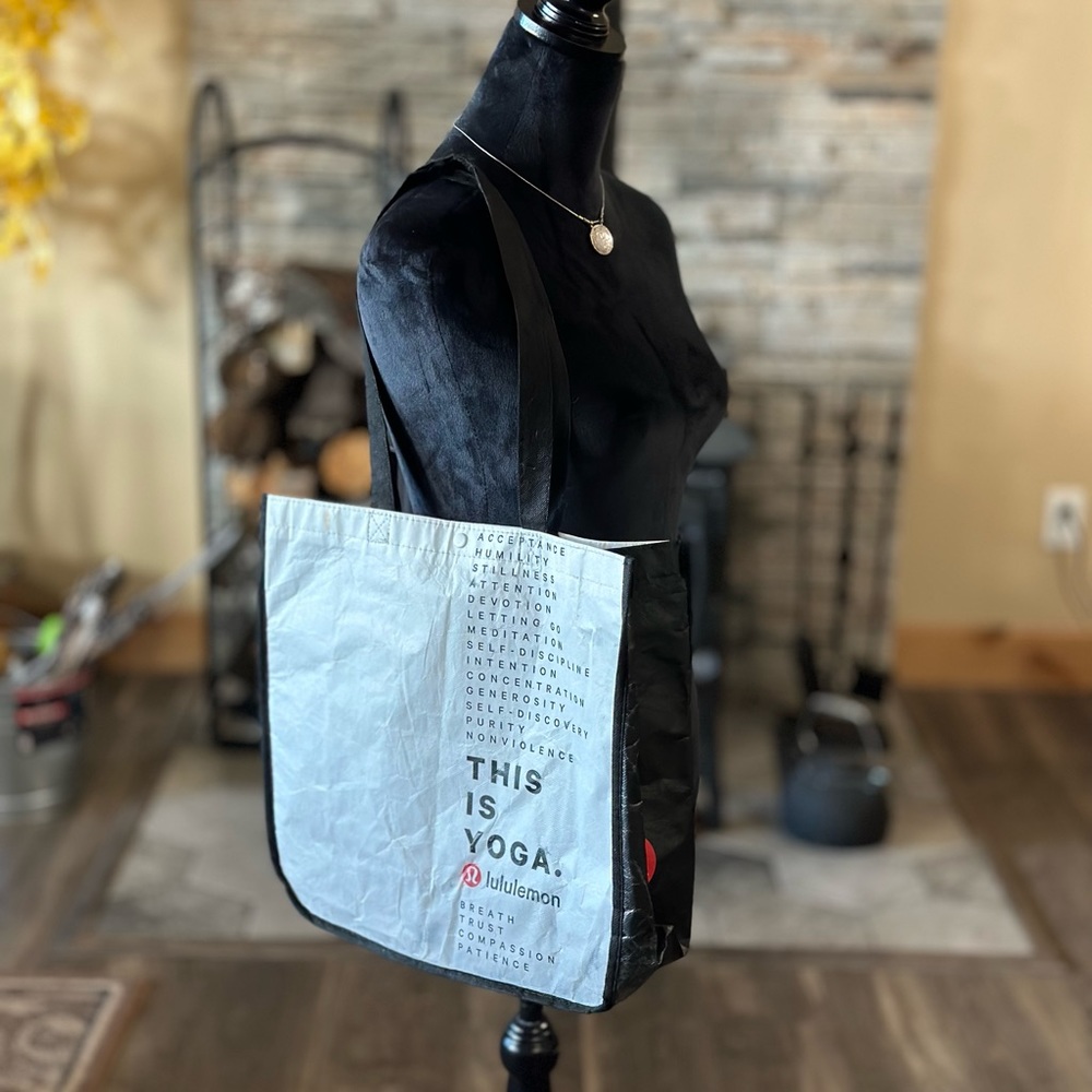 Lululemon This is Yoga Shopping Bag